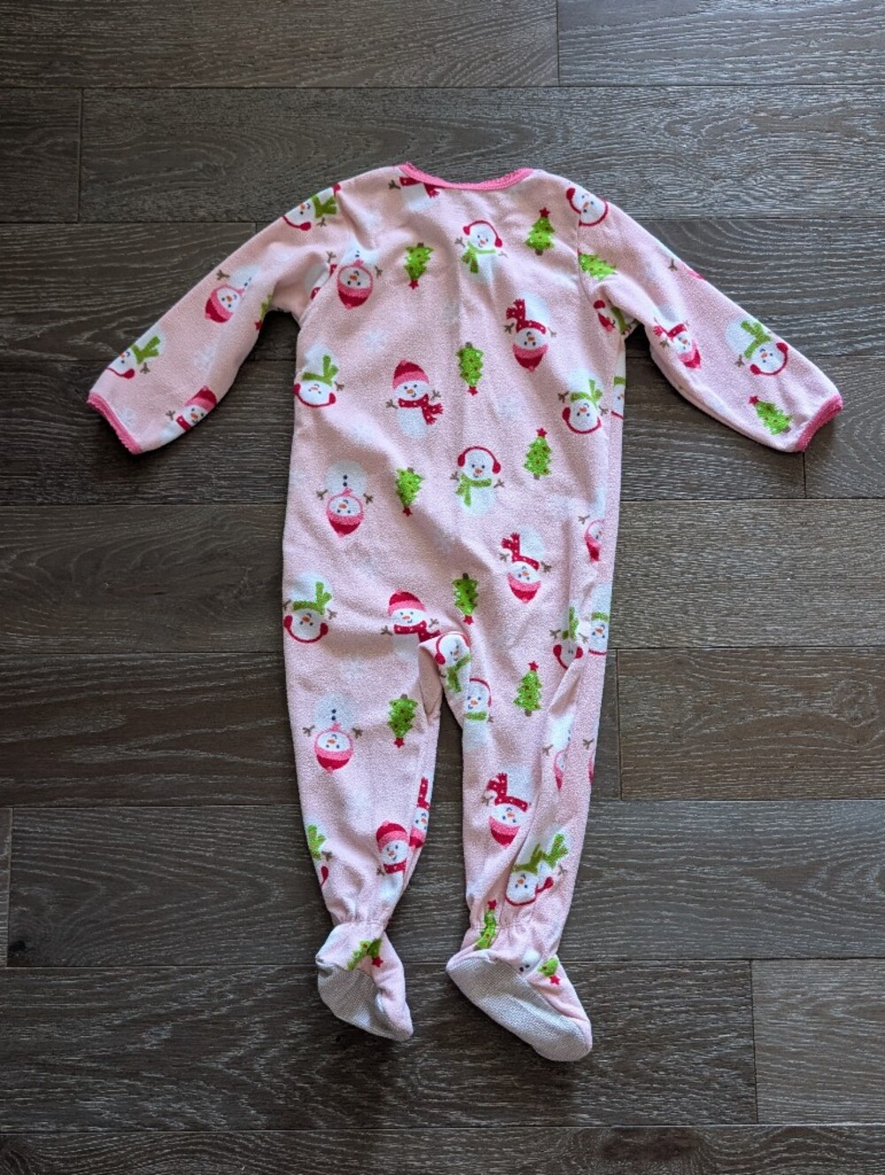 Carter's Fleece One-Piece Footie Pajamas Set of 4 Size 18 Months - Picture 12 of 12